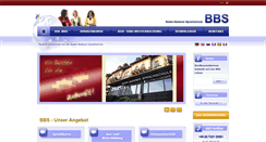 Desktop Screenshot of bbs-sprachen.de