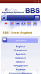 Mobile Screenshot of bbs-sprachen.de